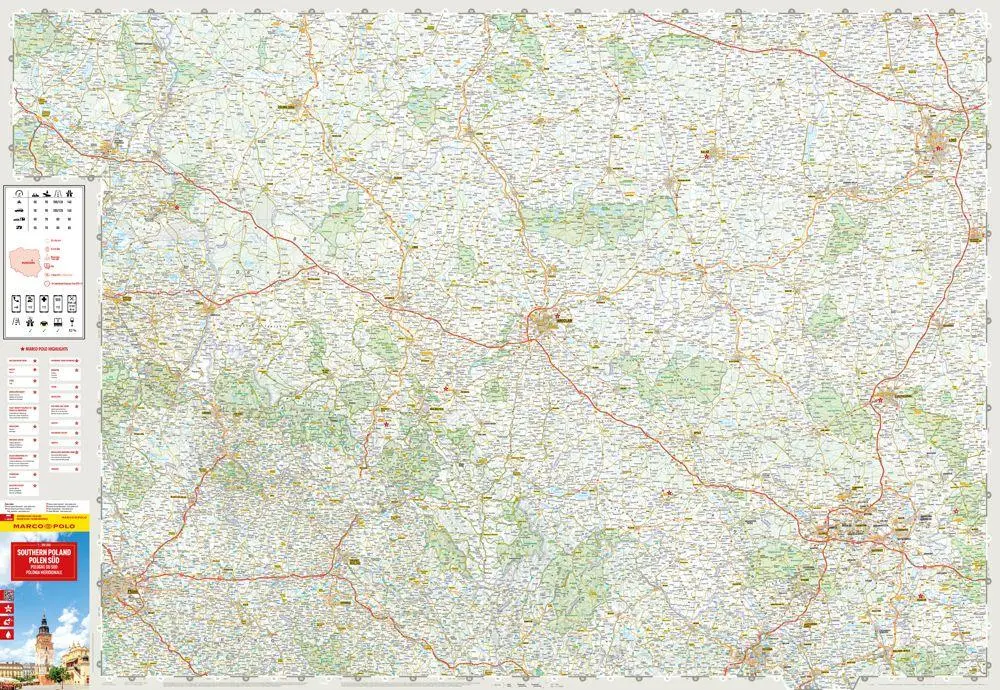 Bild: 9783575022899 | MARCO POLO Reisekarte Polen Süd 1:300.000 | Polo Marco | (Land-)Karte