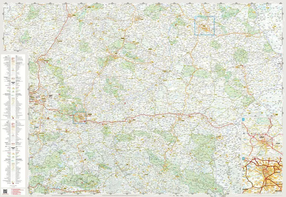 Bild: 9783575022899 | MARCO POLO Reisekarte Polen Süd 1:300.000 | Polo Marco | (Land-)Karte