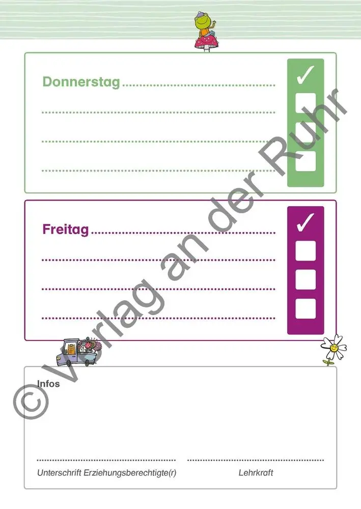 Bild: 9783834642899 | Meine Hausaufgaben - Ein Heft für die 1. Klasse | Ruhr | Broschüre