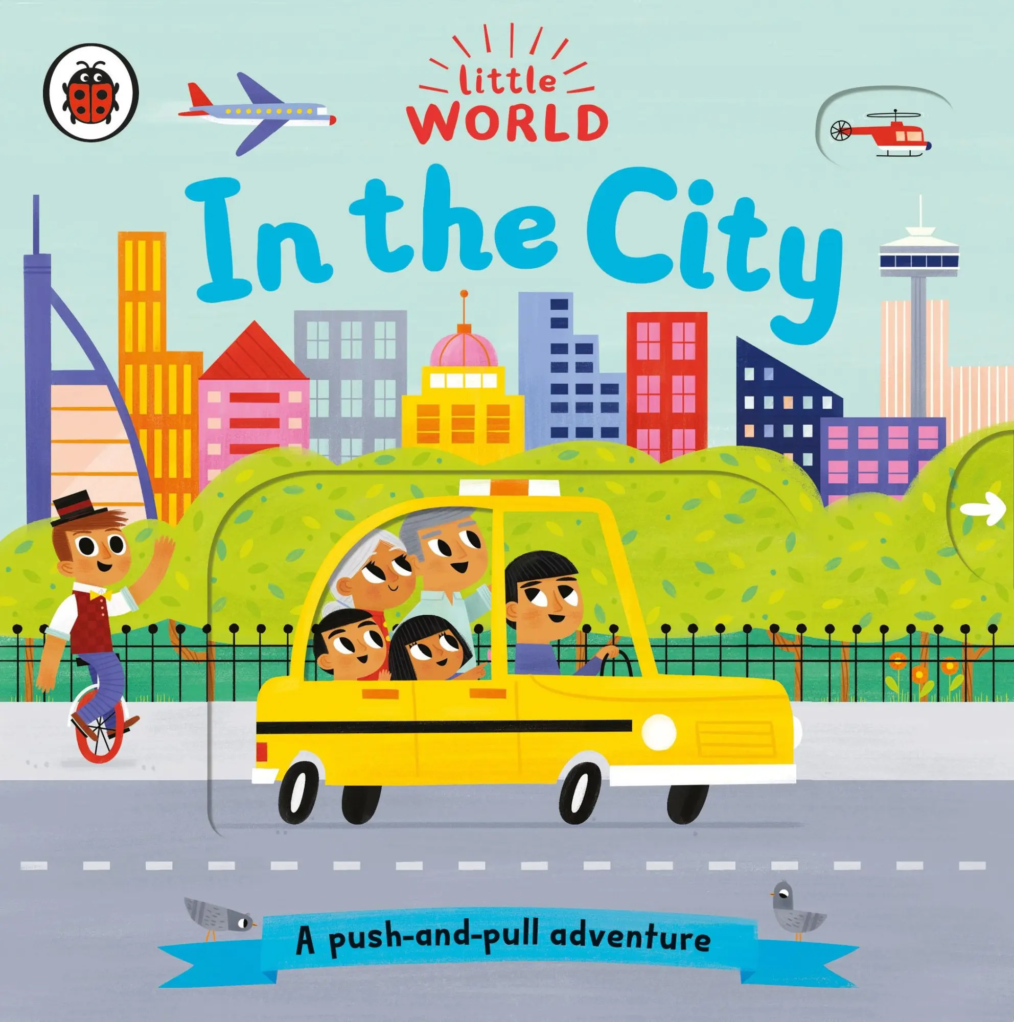 Cover: 9780241372999 | Little World: In the City | A push-and-pull adventure | Allison Black