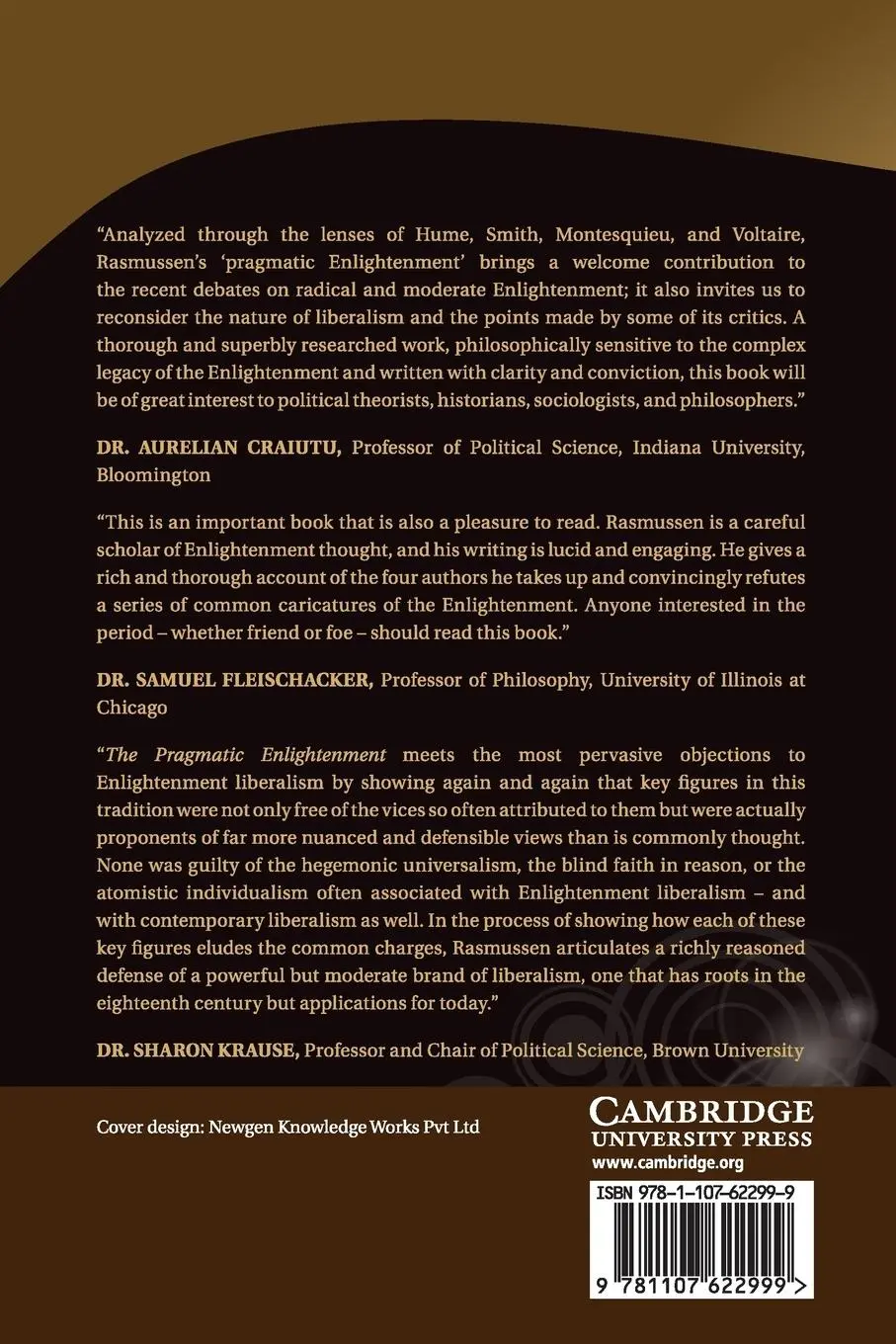 Rückseite: 9781107622999 | The Pragmatic Enlightenment | Dennis C. Rasmussen | Taschenbuch | 2017