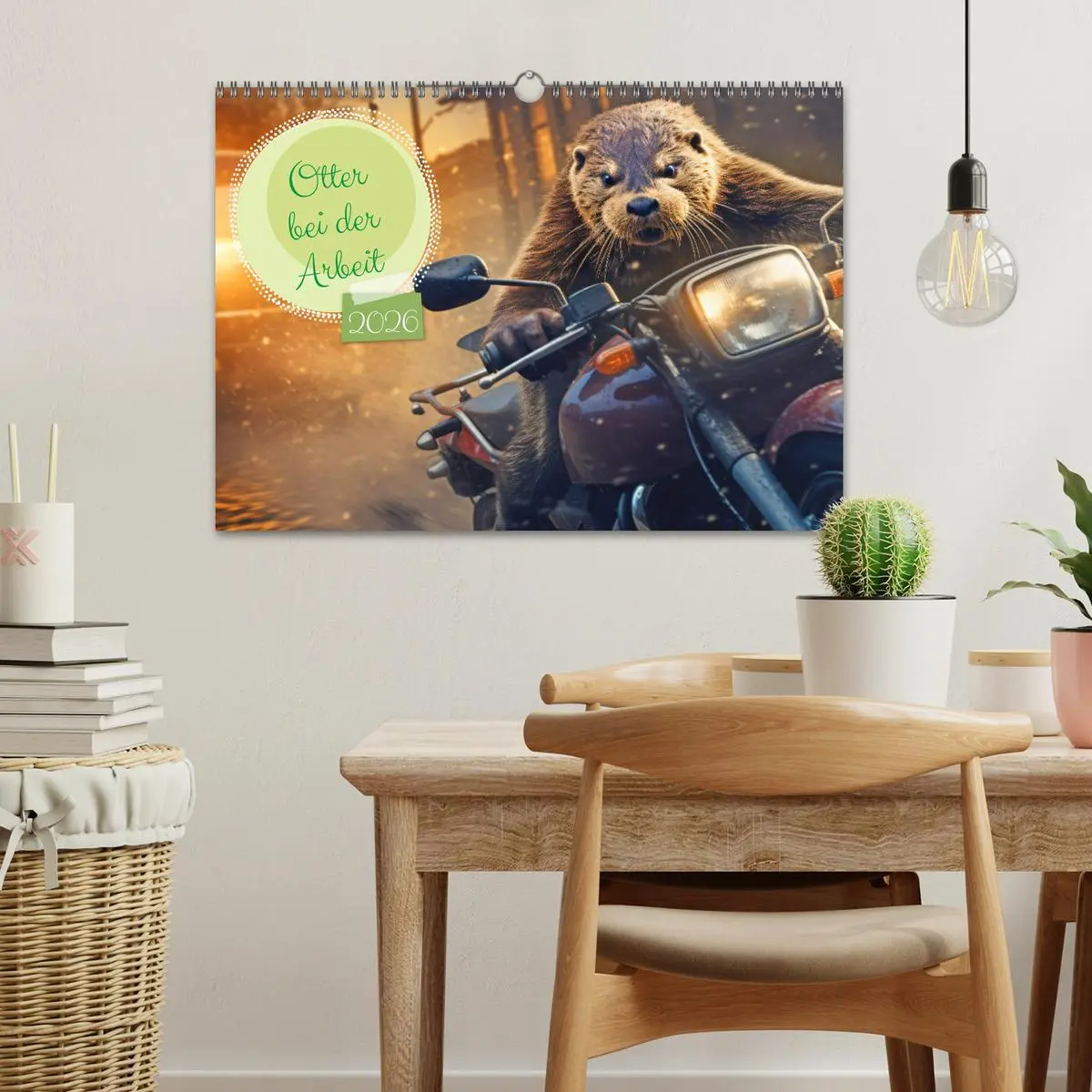 Bild: 9783457512999 | Otter bei der Arbeit (Wandkalender 2026 DIN A3 quer), CALVENDO...