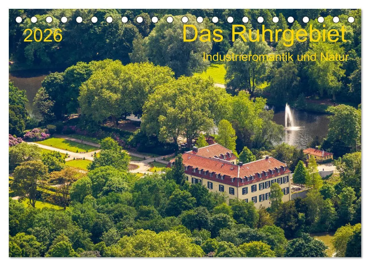 Cover: 9783457752999 | Das Ruhrgebiet Industrieromantik und Natur (Tischkalender 2026 DIN...