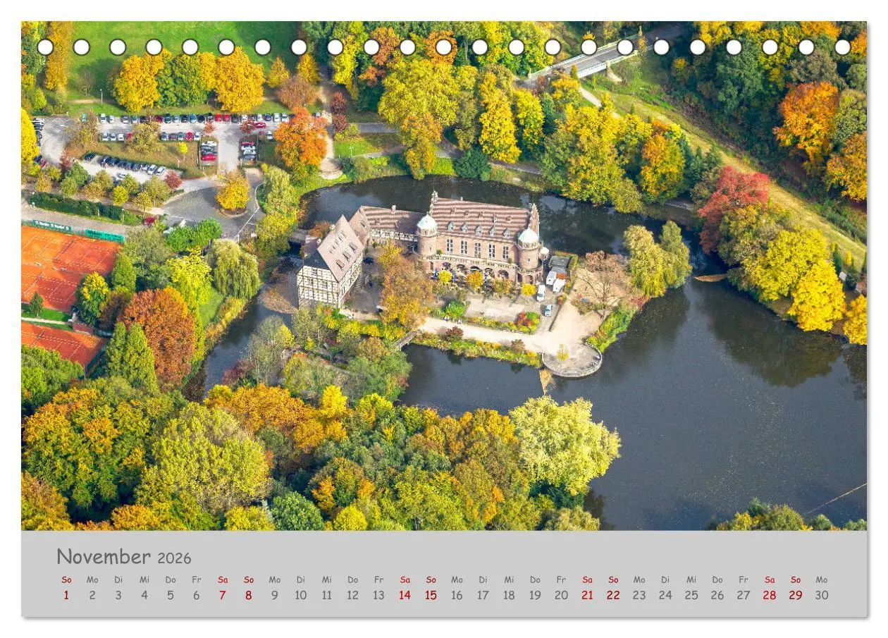 Bild: 9783457752999 | Das Ruhrgebiet Industrieromantik und Natur (Tischkalender 2026 DIN...