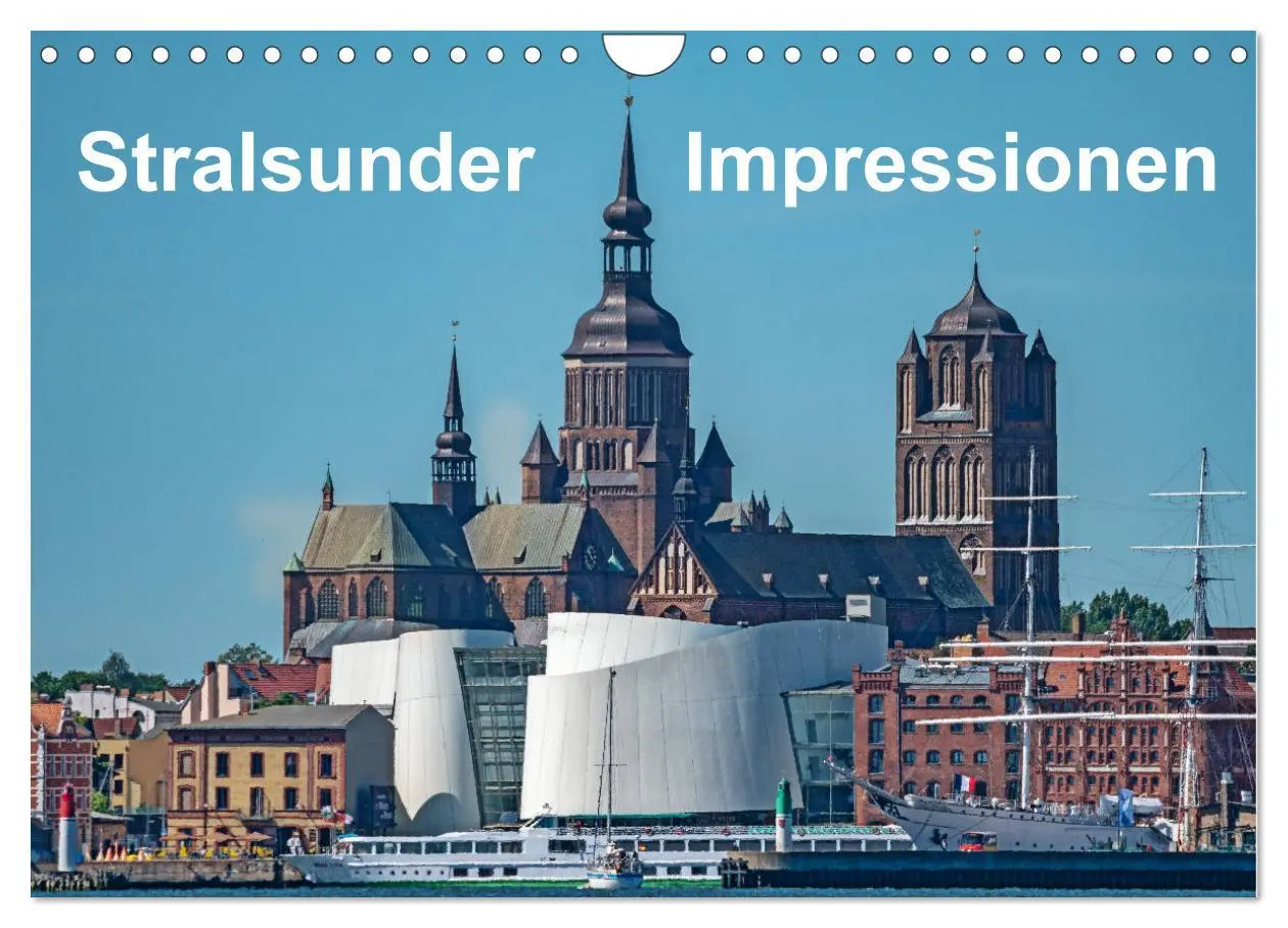Cover: 9783457822999 | Stralsunder Impressionen (Wandkalender 2026 DIN A4 quer), CALVENDO...