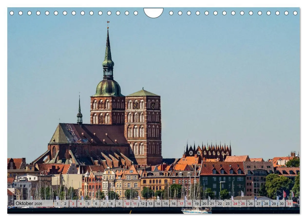 Bild: 9783457822999 | Stralsunder Impressionen (Wandkalender 2026 DIN A4 quer), CALVENDO...