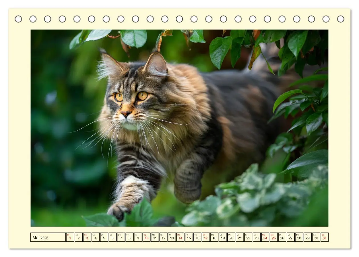 Bild: 9783457992999 | Main-Coon-Katzen. Die imposanten Waldkatzen im Garten...