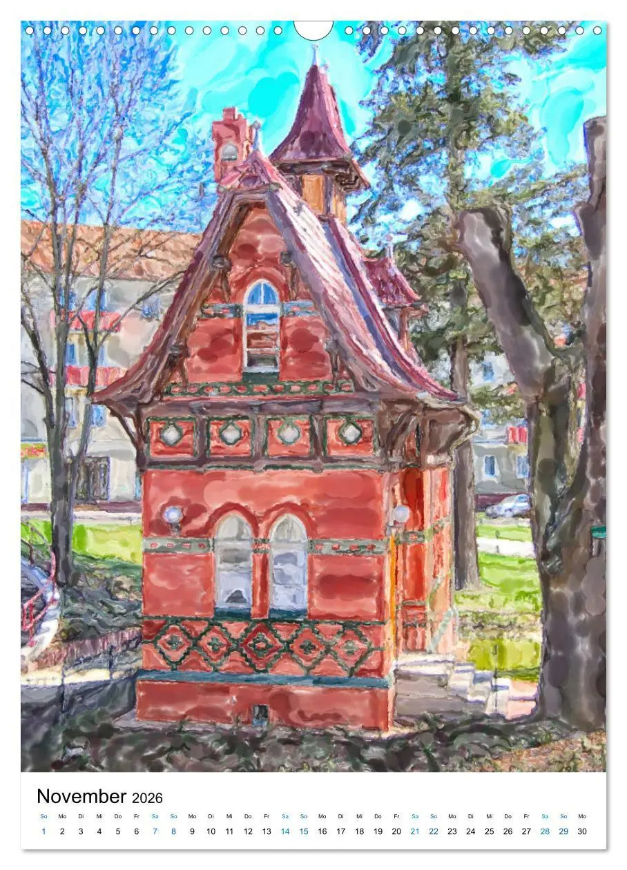 Bild: 9783516392999 | Rathenow - Illustrationen der Havel-Stadt (Wandkalender 2026 DIN A3...