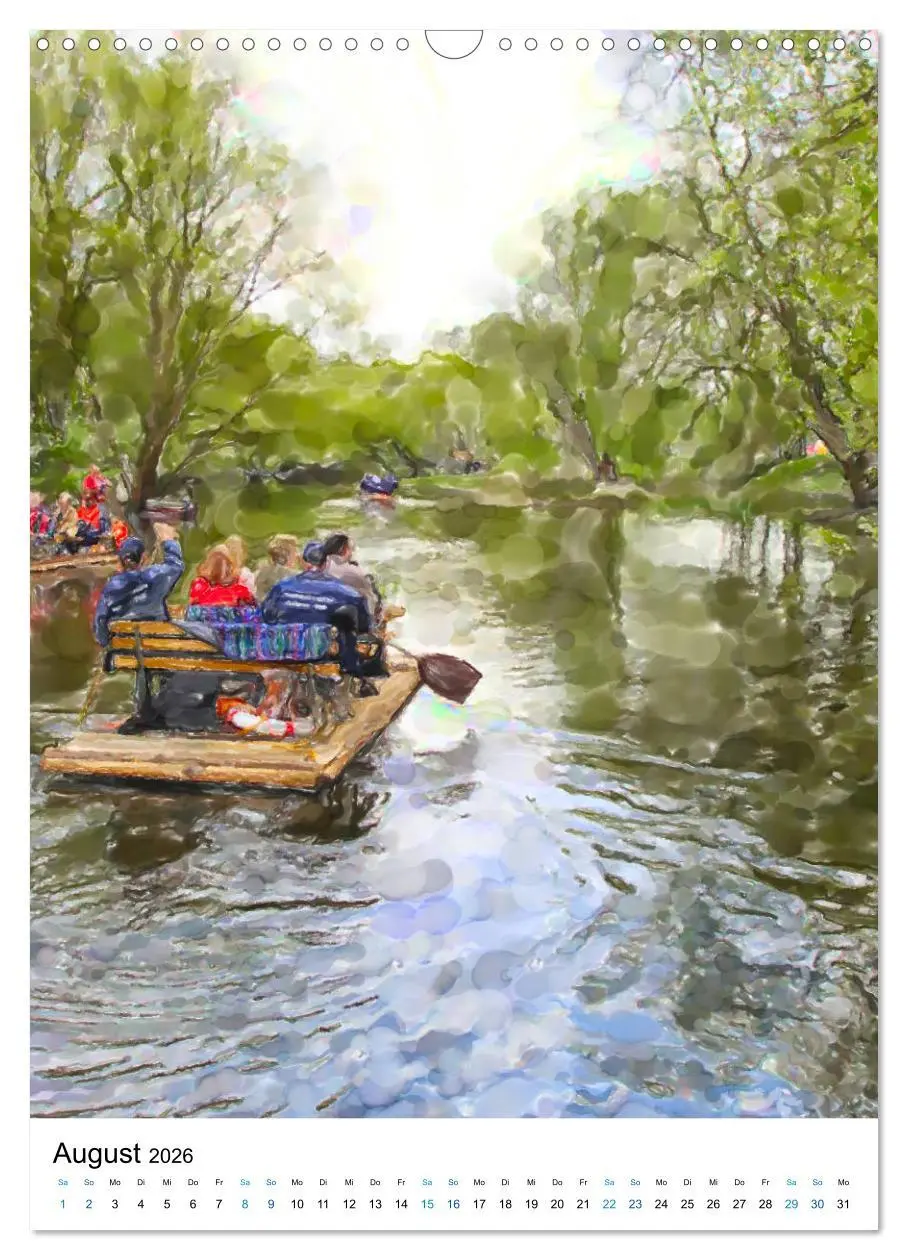 Bild: 9783516392999 | Rathenow - Illustrationen der Havel-Stadt (Wandkalender 2026 DIN A3...