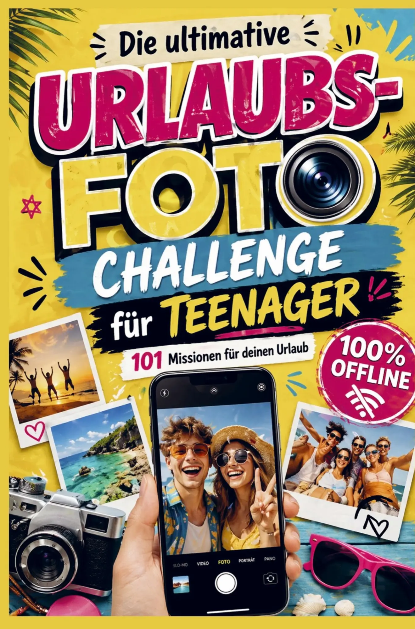 Cover: 9789403902999 | Die ultimative Urlaubs-Foto Challenge für Teenager: 101 Missionen...