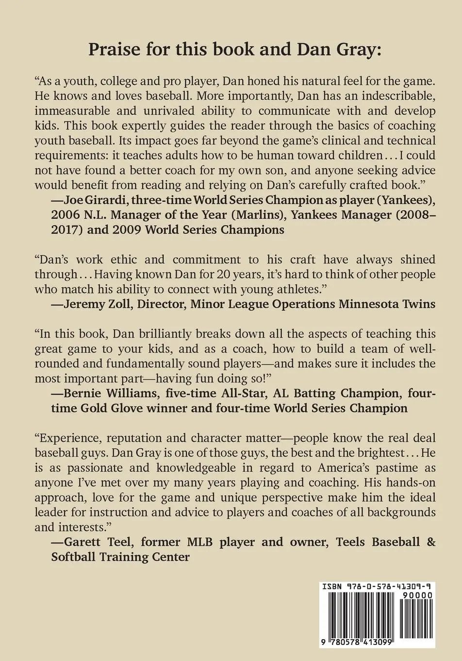 Rückseite: 9780578413099 | Youth Baseball Bible | The Definitive Guide to Youth Baseball Coaching