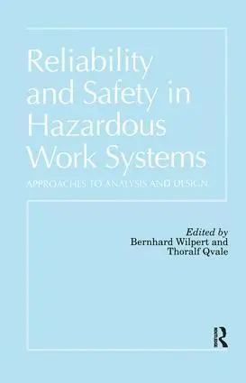 Cover: 9780863773099 | Reliability and Safety In Hazardous Work Systems | Universitaet | Buch