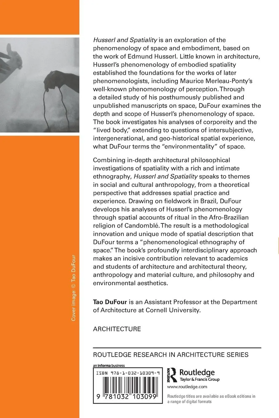 Rückseite: 9781032103099 | Husserl and Spatiality | A Phenomenological Ethnography of Space