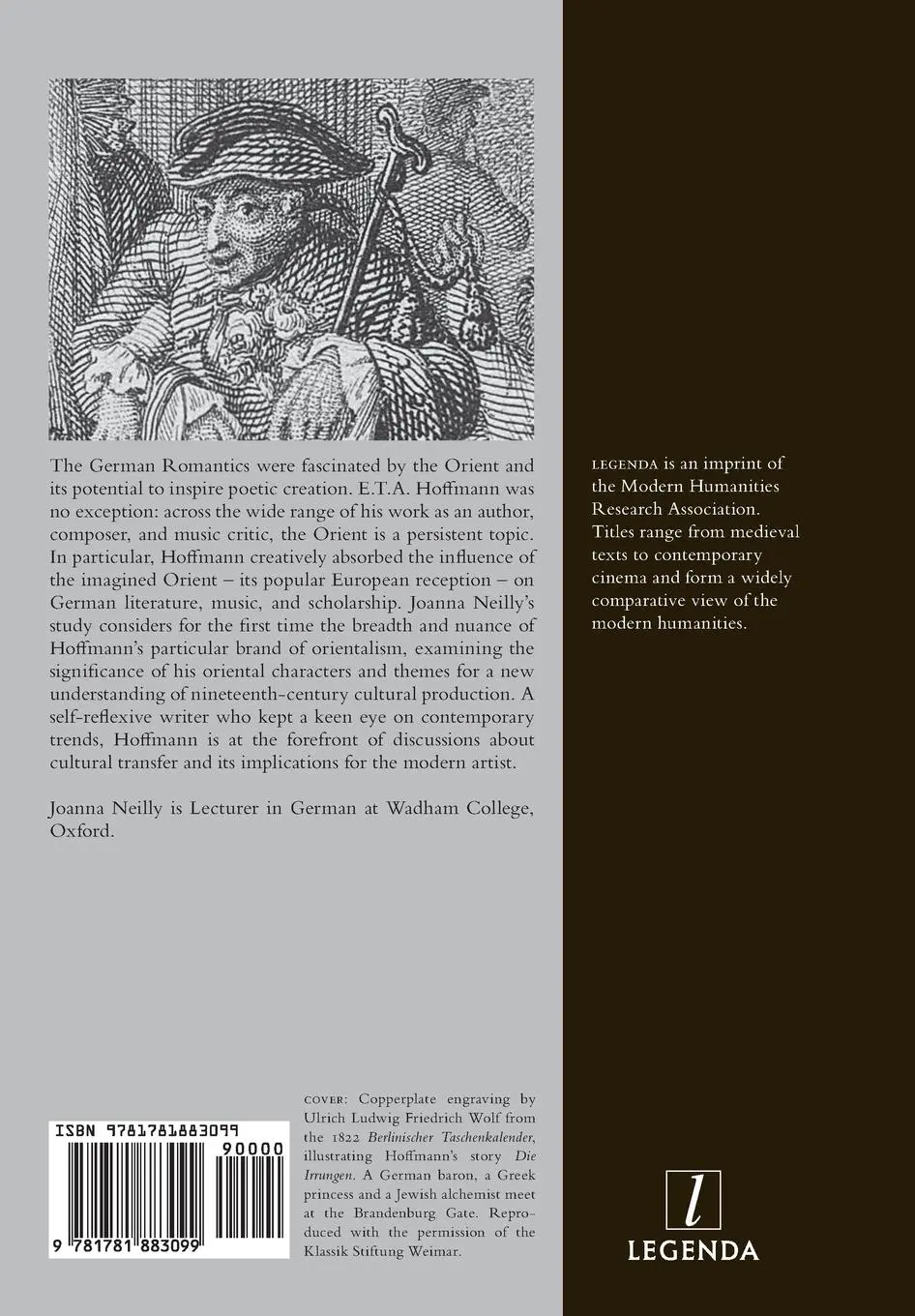 Rückseite: 9781781883099 | E.T.A. Hoffmann's Orient | Joanna Neilly | Taschenbuch | Englisch