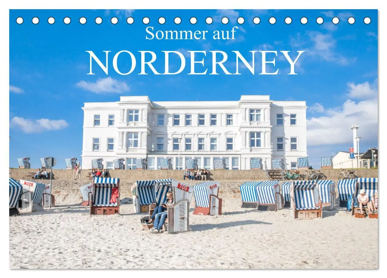 Cover: 9783457643099 | Sommer auf Norderney (Tischkalender 2026 DIN A5 quer), CALVENDO...