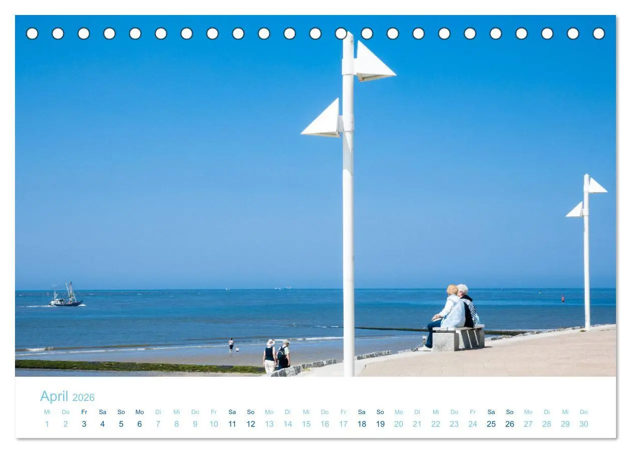 Bild: 9783457643099 | Sommer auf Norderney (Tischkalender 2026 DIN A5 quer), CALVENDO...