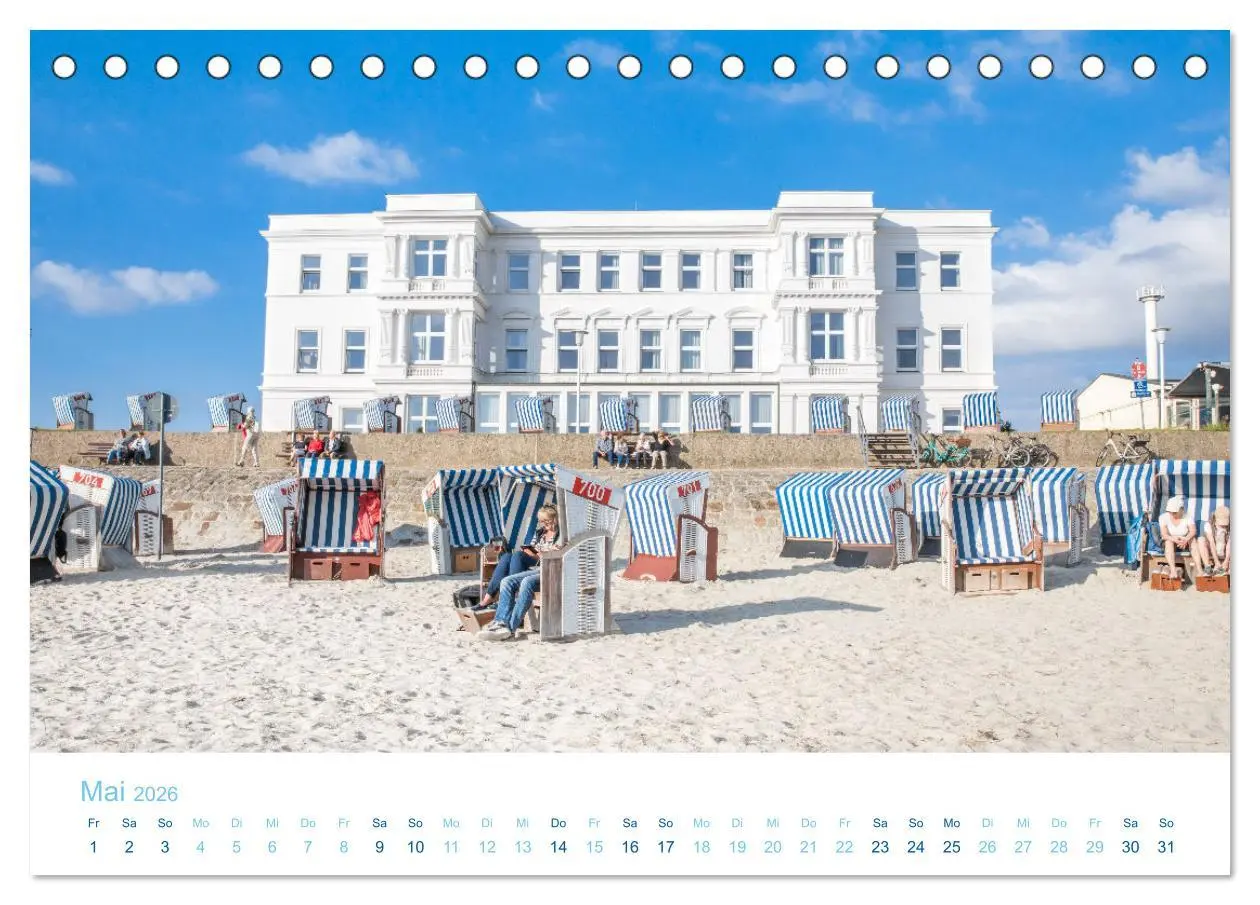 Bild: 9783457643099 | Sommer auf Norderney (Tischkalender 2026 DIN A5 quer), CALVENDO...