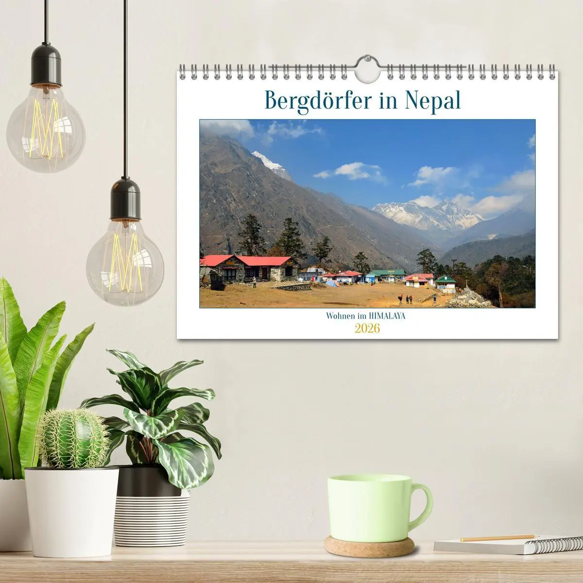 Bild: 9783457713099 | Wohnen im HIMALAYA (Wandkalender 2026 DIN A4 quer), CALVENDO...