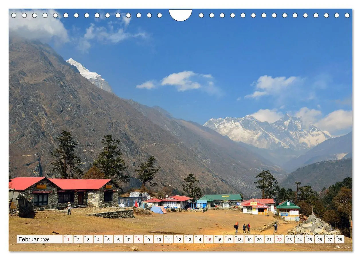 Bild: 9783457713099 | Wohnen im HIMALAYA (Wandkalender 2026 DIN A4 quer), CALVENDO...