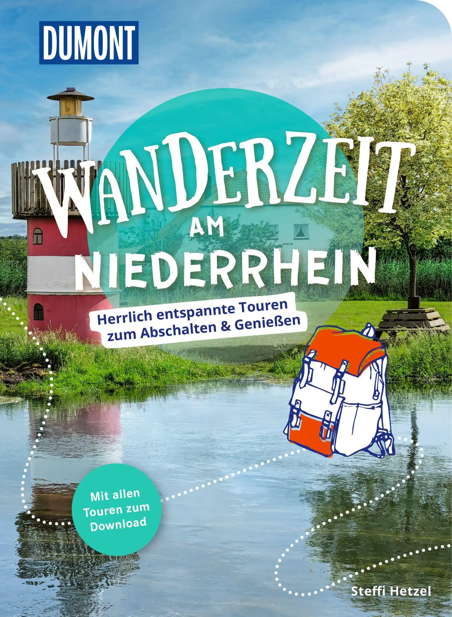 Cover: 9783616033099 | DUMONT Wanderzeit am Niederrhein | Steffi Hetzel | Taschenbuch | 2025