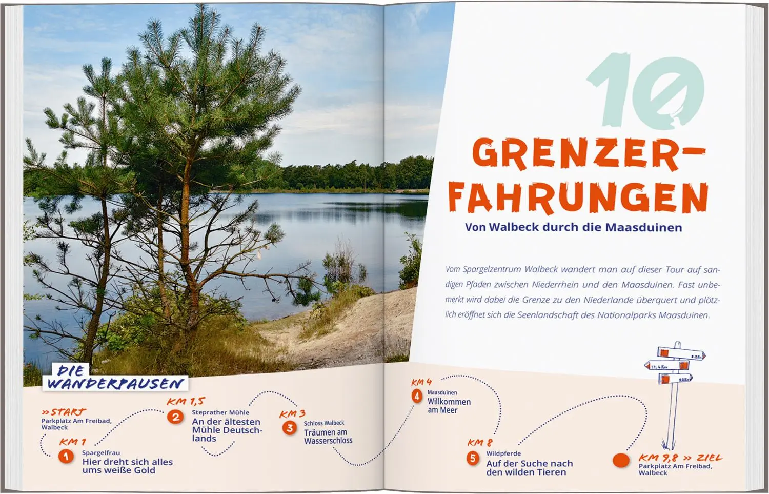 Bild: 9783616033099 | DUMONT Wanderzeit am Niederrhein | Steffi Hetzel | Taschenbuch | 2025