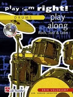 Cover: 9789043123099 | Play 'em Right! - Play Along | in Rock. Jazz &amp; Latin | Erik Veldkamp