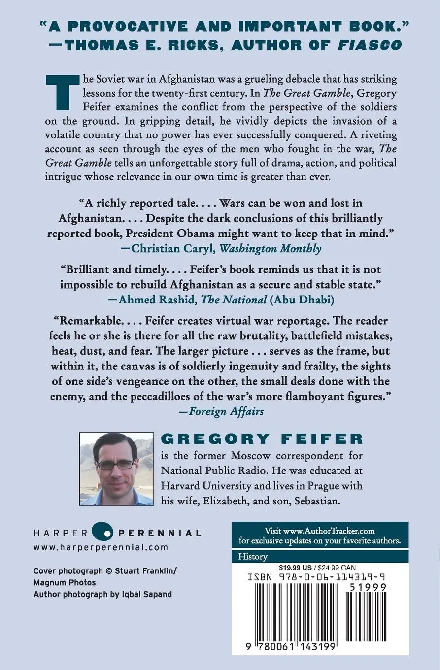 Rückseite: 9780061143199 | Great Gamble, The | Gregory Feifer | Taschenbuch | Englisch | 2010