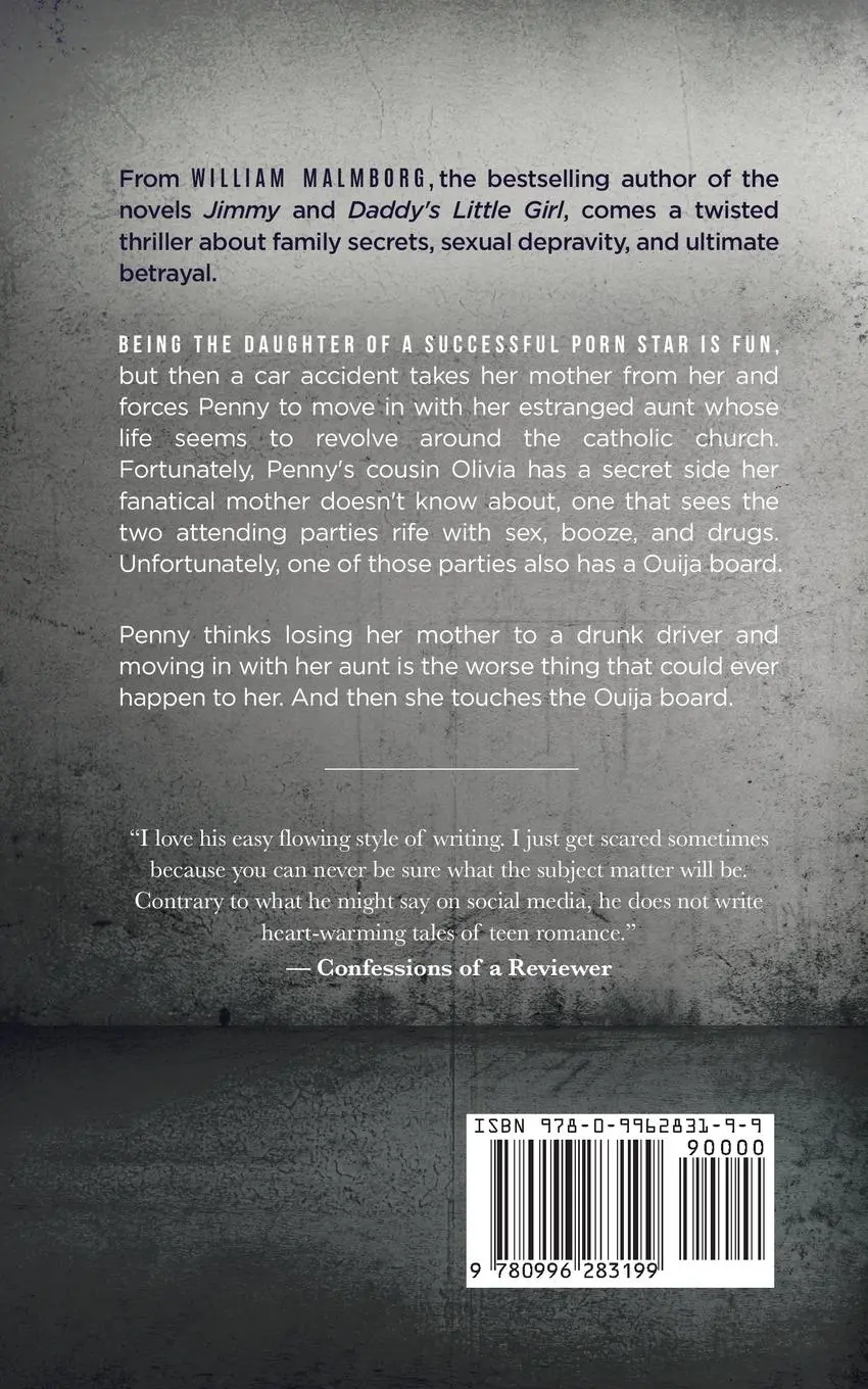 Rückseite: 9780996283199 | The Girl Who Played With The Ouija Board | William Malmborg | Buch