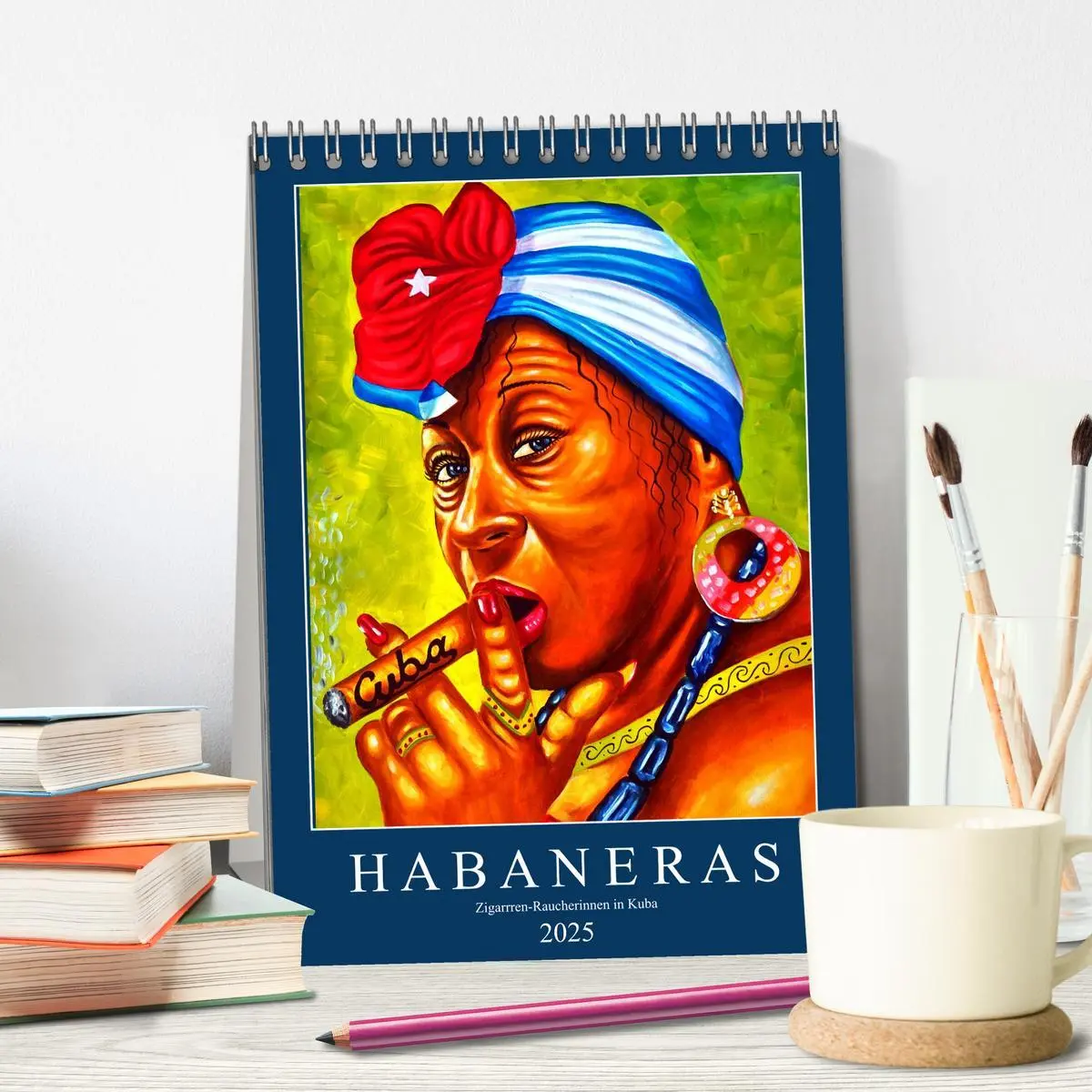 Bild: 9783435923199 | HABANERAS - Zigarren-Raucherinnen in Kuba (Tischkalender 2025 DIN...