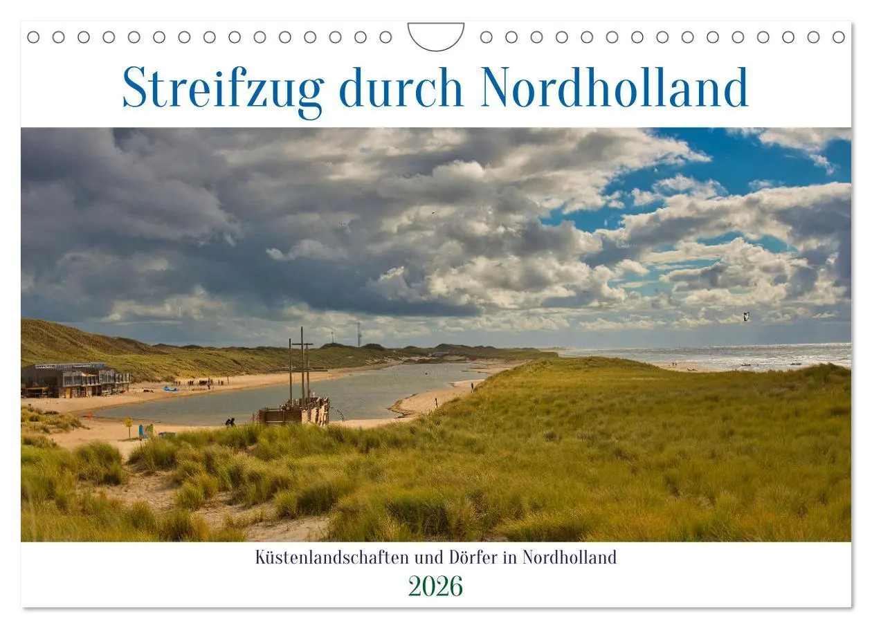Cover: 9783457563199 | Streifzug durch Nordholland (Wandkalender 2026 DIN A4 quer),...