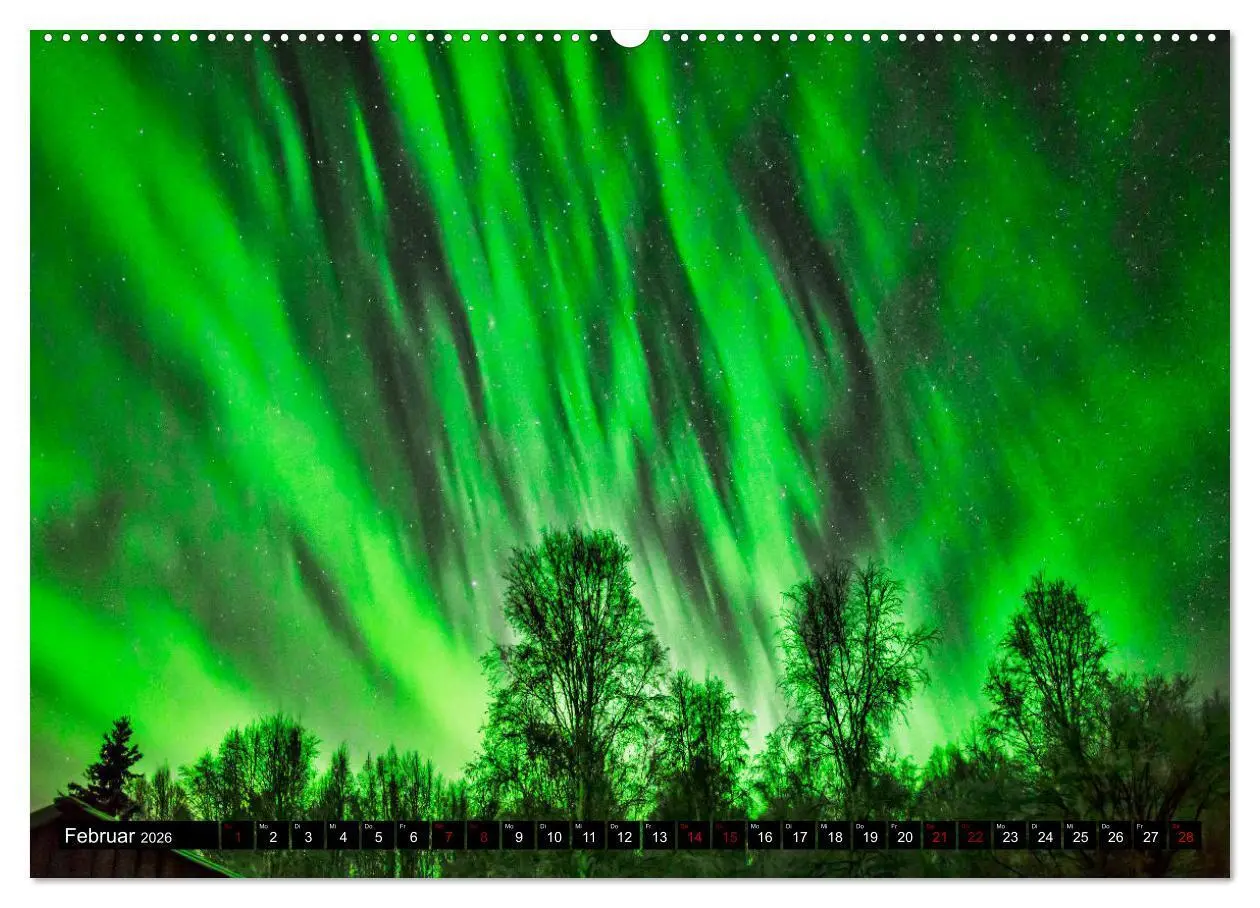 Bild: 9783457873199 | Aurora in Alaska (Wandkalender 2026 DIN A2 quer), CALVENDO...