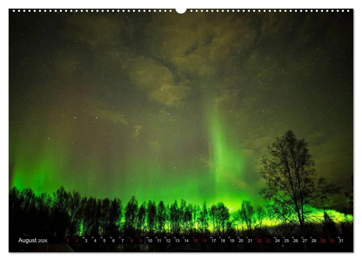 Bild: 9783457873199 | Aurora in Alaska (Wandkalender 2026 DIN A2 quer), CALVENDO...