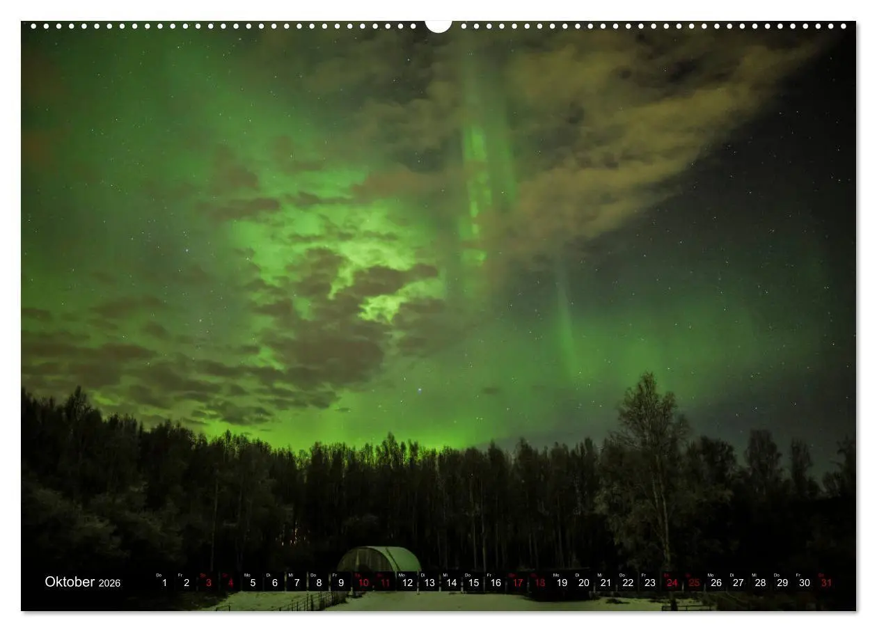 Bild: 9783457873199 | Aurora in Alaska (Wandkalender 2026 DIN A2 quer), CALVENDO...