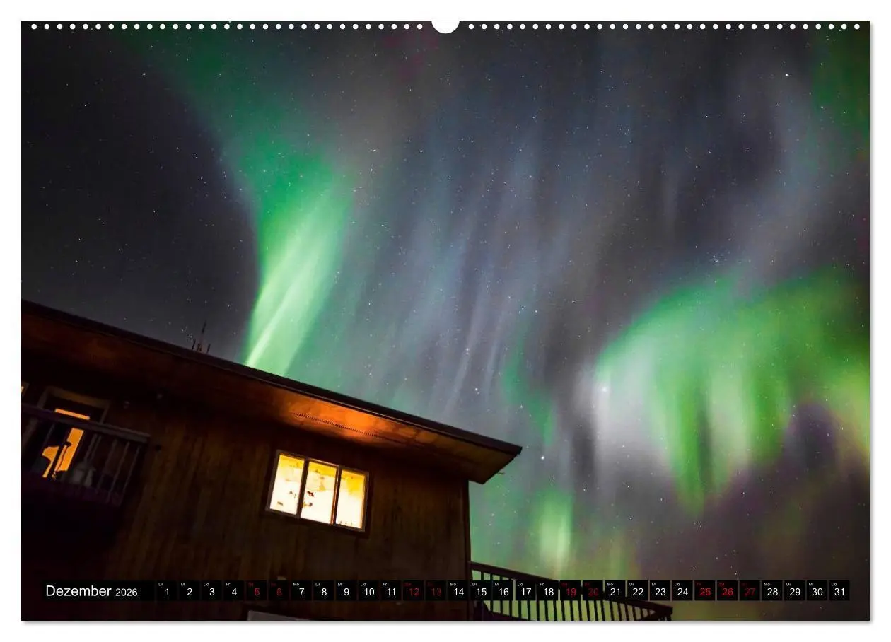 Bild: 9783457873199 | Aurora in Alaska (Wandkalender 2026 DIN A2 quer), CALVENDO...