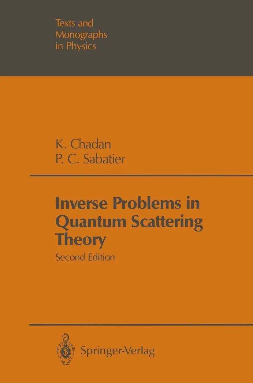 Cover: 9783642833199 | Inverse Problems in Quantum Scattering Theory | Khosrow Chadan (u. a.)
