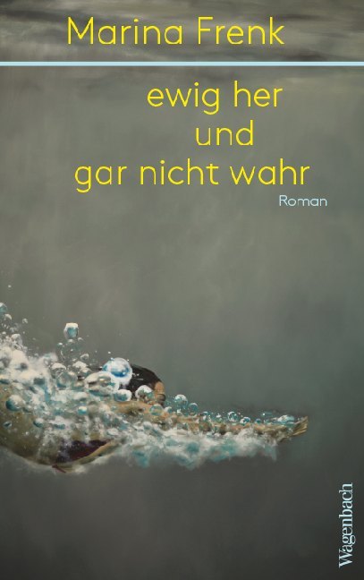 Cover: 9783803133199 | ewig her und gar nicht wahr | Roman, Quartbuch | Marina Frenk | Buch