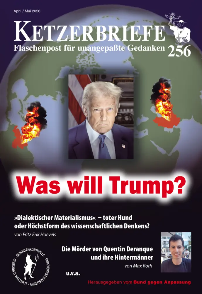 Cover: 9783894843199 | Was will Trump? | Ketzerbriefe - Flaschenpost für unangepaßte Gedanken