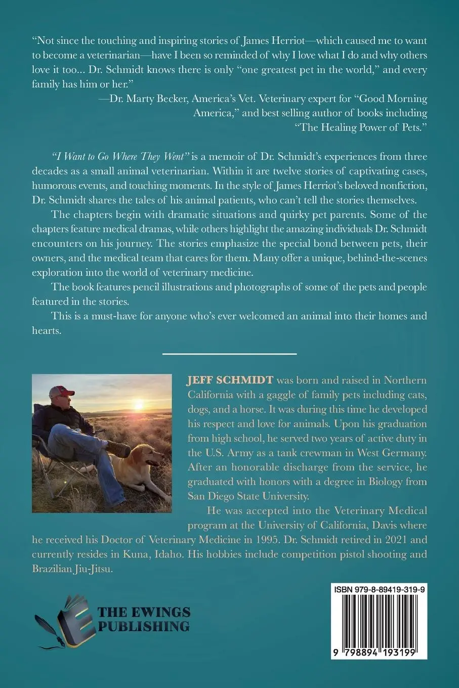Rückseite: 9798894193199 | I Want to Go Where They Went | Jeff Schmidt | Taschenbuch | Englisch