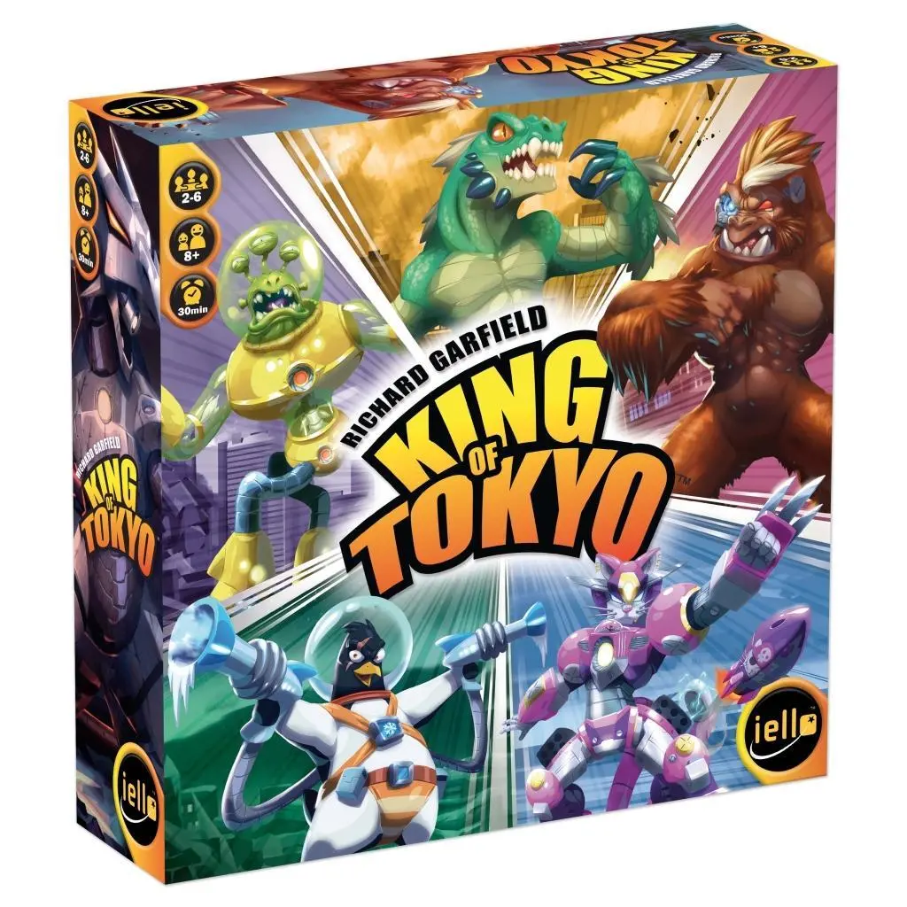 Cover: 3760175513299 | King of Tokyo - Neue Version | Richard Garfield | Spiel | 513299