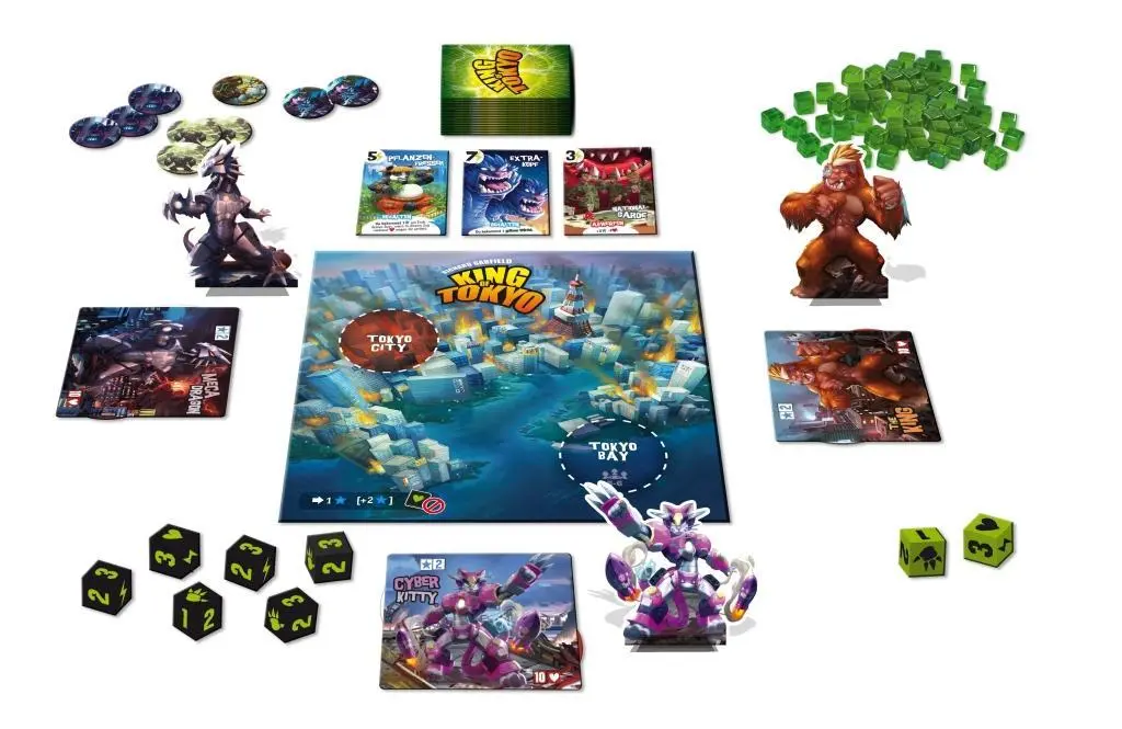 Bild: 3760175513299 | King of Tokyo - Neue Version | Richard Garfield | Spiel | 513299