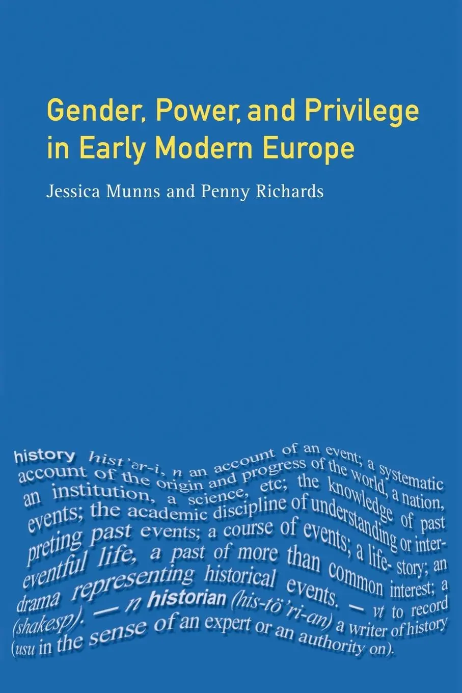 Cover: 9780582423299 | Gender, Power and Privilege in Early Modern Europe | 1500 - 1700