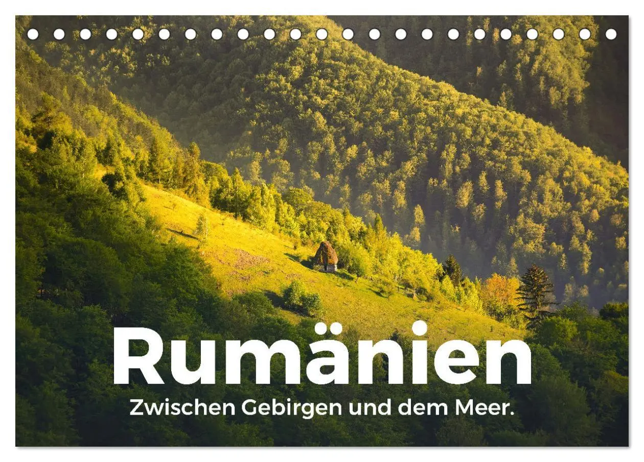 Cover: 9783457553299 | Rumänien - Zwischen Gebirgen und dem Meer. (Tischkalender 2026 DIN...