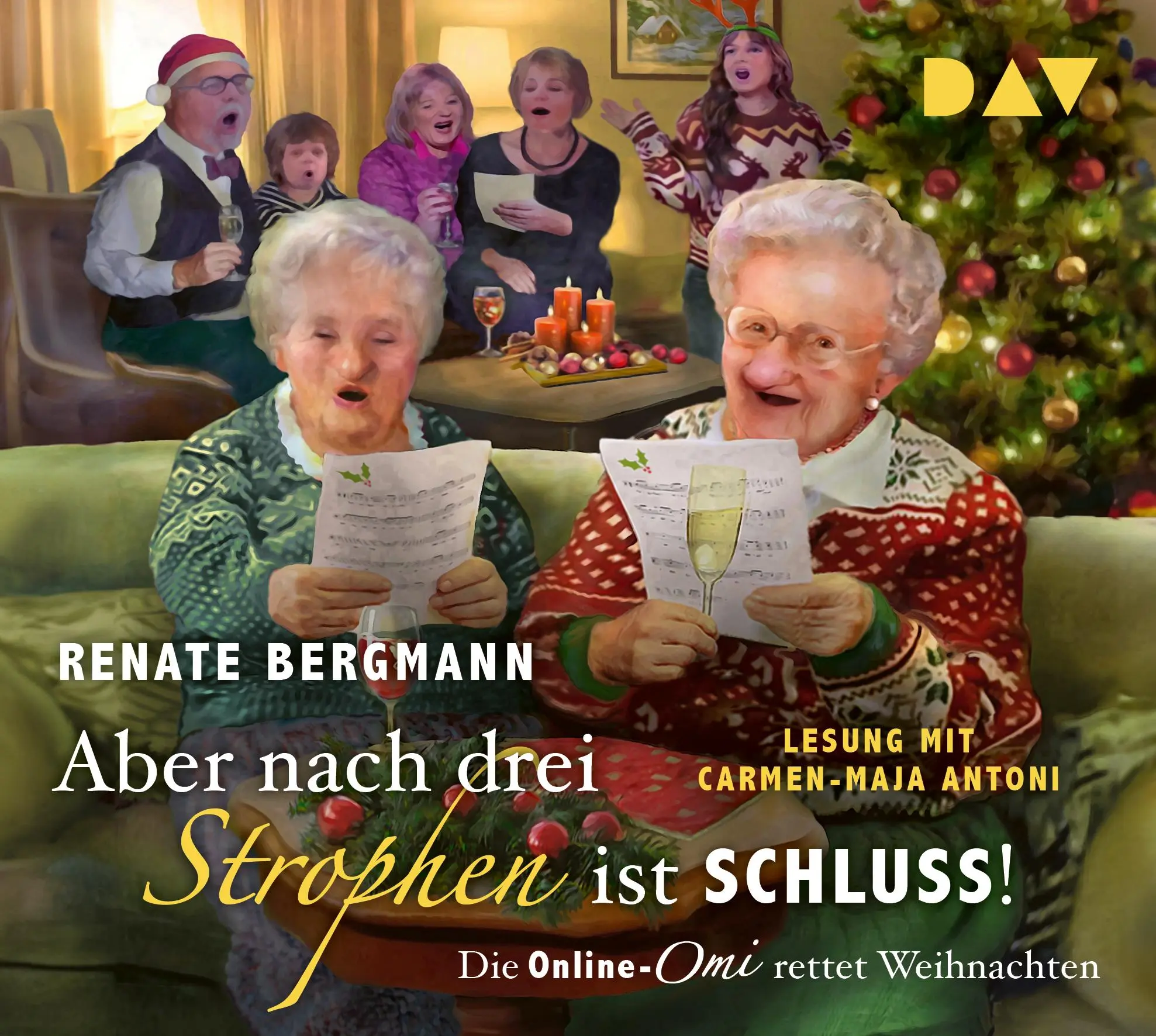 Cover: 9783742433299 | Aber nach drei Strophen ist Schluss! Die Online-Omi rettet Weihnachten