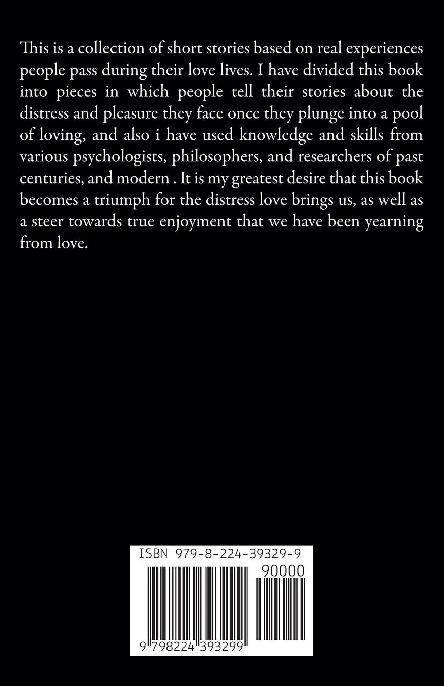 Rückseite: 9798224393299 | In the Search for Love. A Book about Emotional Pain and Pleasure of...