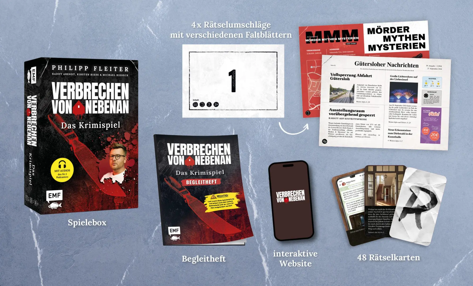 Bild: 4260478343399 | Verbrechen von nebenan: Das Krimispiel zum Nr. 1-Podcast | Spiel