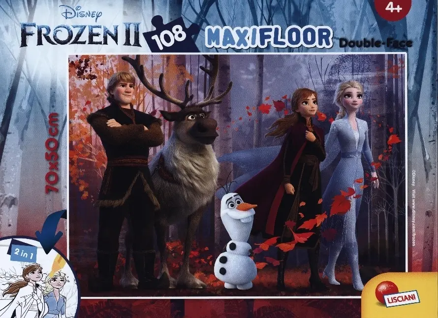 Cover: 8008324073399 | Disney Puzzle Df Maxi Floor 108 Frozen 2 (Puzzle) | Spiel | 73399