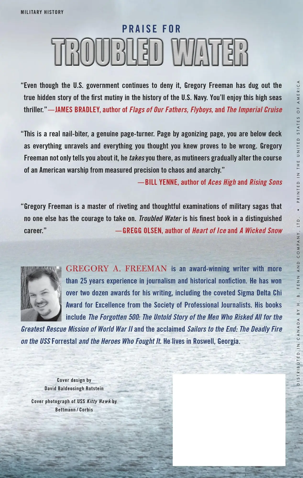 Rückseite: 9780230103399 | TROUBLED WATER | Gregory Freeman | Taschenbuch | Englisch | 2011