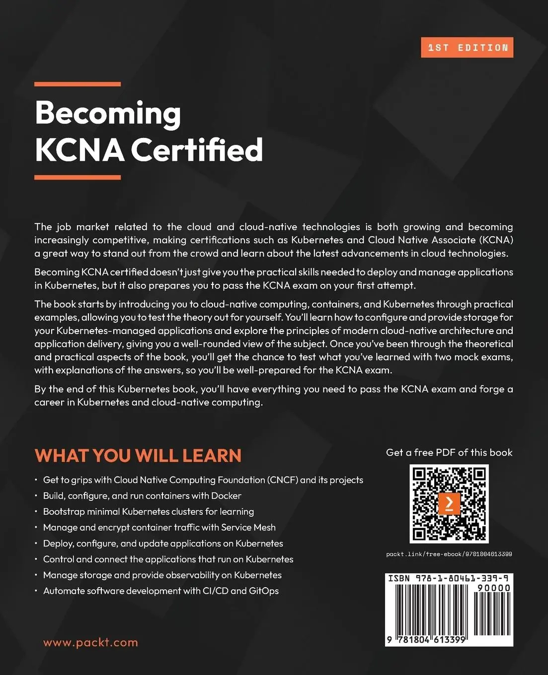 Rückseite: 9781804613399 | Becoming KCNA Certified | Dmitry Galkin | Taschenbuch | Englisch
