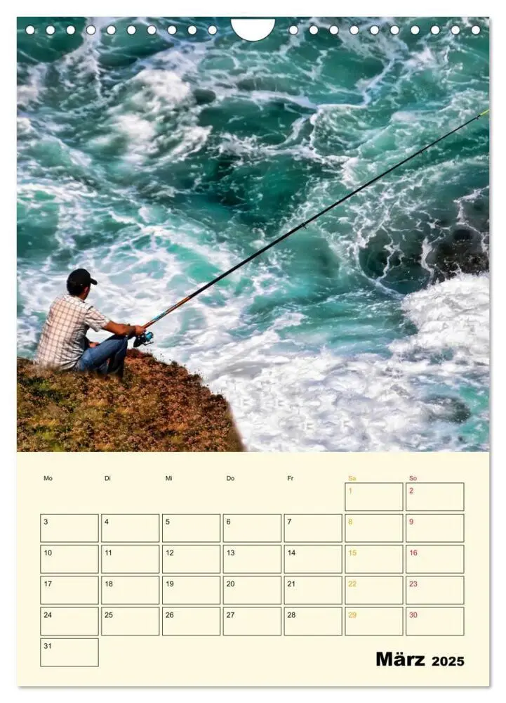 Bild: 9783435903399 | Angeln - extrem faszinierend (Wandkalender 2025 DIN A4 hoch),...
