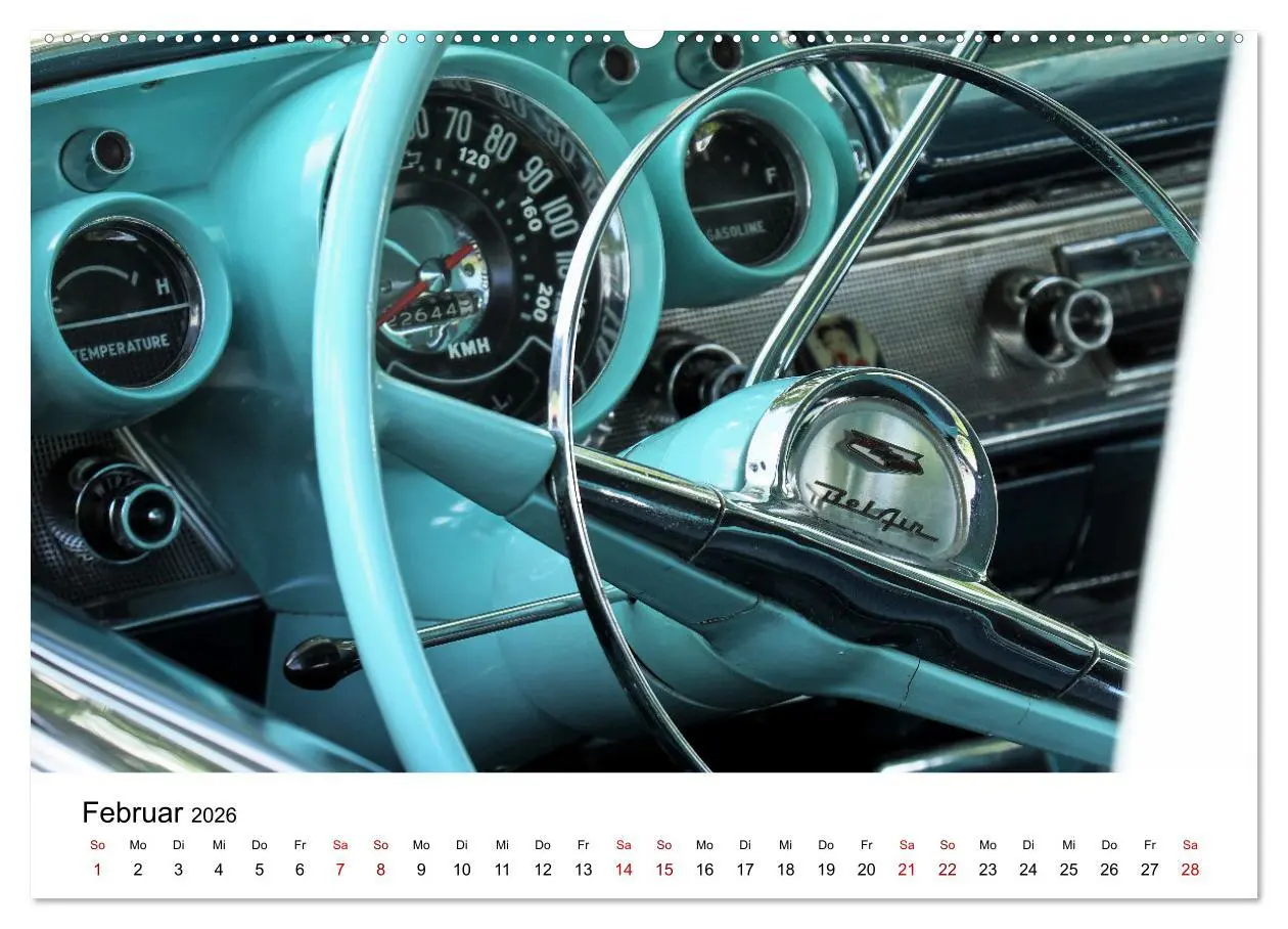Bild: 9783457543399 | Klassische Armaturenbretter (Wandkalender 2026 DIN A2 quer),...